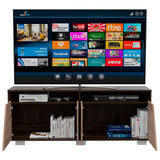 Rack de TV Fracktal Habano 155.5x61.3cm para TV Hasta 70 Pulgadas y con Cuatro Compartimientos - Muebles para TV | Bylmo