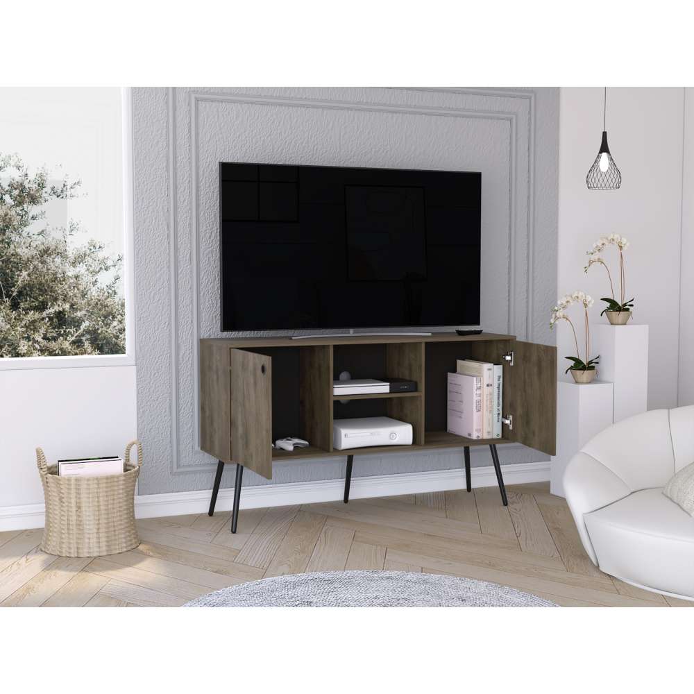 Rack Texas Bellota 140 cm con Dos Puertas - Muebles para TV | Bylmo