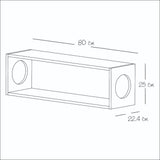 Repisa Alaska Pino 83 cm Para Gatos - Repisas y Percheros | Bylmo