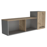 Repisa Newport Duna 122x41cm Rectangular con Dos Entrepaños - Repisas y Percheros | Bylmo