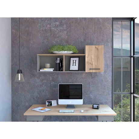 Repisa Newport Duna 122x41cm Rectangular con Dos Entrepaños - Repisas y Percheros | Bylmo