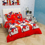 Cubrelecho Acolchado Infantil Rojo para Cama Semidoble 120 X 190 Cm Doble Faz de Spiderman - Otros textiles | Bylmo