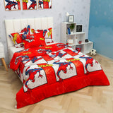 Cubrelecho Acolchado Infantil Rojo para Cama Sencillo 100 X 190 Cm de Spiderman - Otros textiles | Bylmo