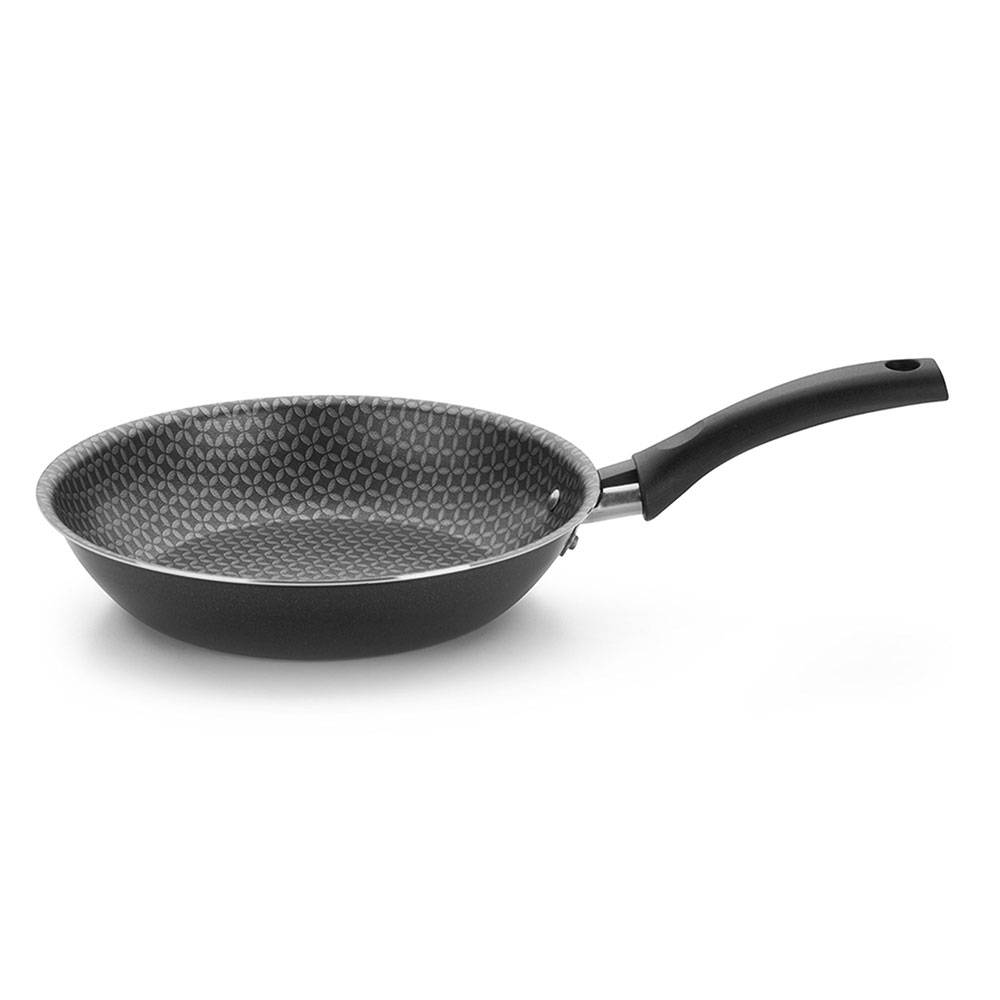 Sarten Basic Aluminio 16 cm Antiadherente Gris - Ollas y Sartenes | Bylmo