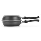 Sarten Doble Blackburn Aluminio 18 cm Antiadherente Gris - Ollas y Sartenes | Bylmo