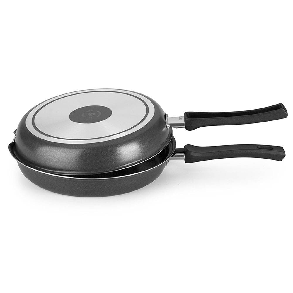 Sarten Doble Blackburn Aluminio 24 cm Antiadherente Gris - Ollas y Sartenes | Bylmo