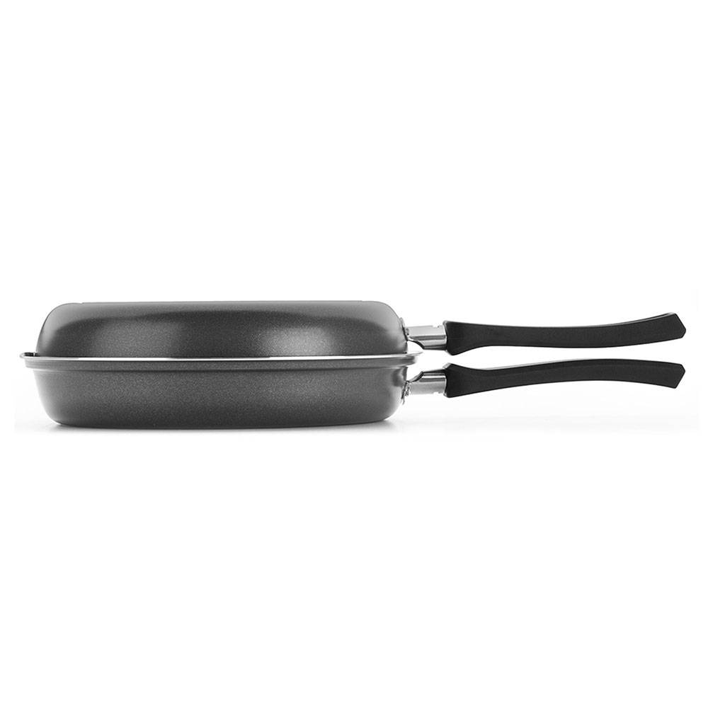 Sarten Doble Blackburn Aluminio 24 cm Antiadherente Gris - Ollas y Sartenes | Bylmo