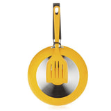Sarten Fleetwood Aluminio 24 cm Con Utencilio Amarillo - Ollas y Sartenes | Bylmo