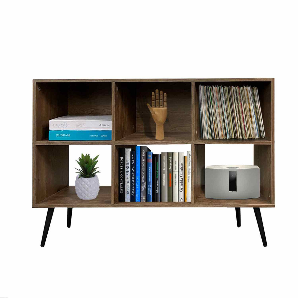 Set Biblioteca POP Madera 60 cm Horizontal y Vertical - Bibliotecas y Estanterías | Bylmo