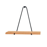 Set de 2 Repisas Plum Pino y Negro 40 cm - Repisas y Percheros | Bylmo