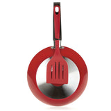 Set de Sarténes Aluminio Aspiración 36 cm wok Basic 45 cm y Olla con tapa Basic 35 cm con Espátula Rojo - Ollas y Sartenes | Bylmo