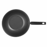 Set de Sarténes Aluminio Basic 37 cm wok Basic 45 cm y Bífera acanalada 47 cm Antiadherente Gris - Ollas y Sartenes | Bylmo