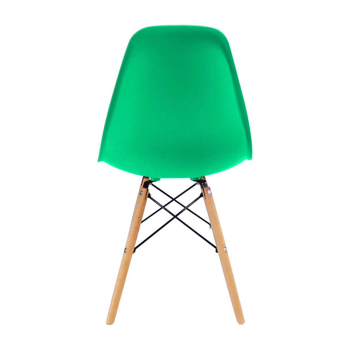 Set x 2 Sillas DKR Verde menta 47x81cm Asiento Cuadrado con Espaldar - Sillas y Butacos | Bylmo