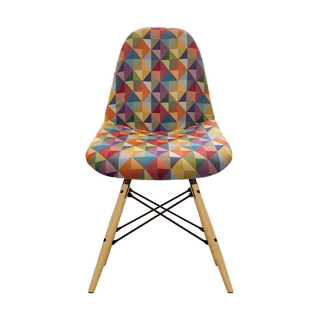 Silla Aimes Multicolor 46x83cm Asiento Cuadrado con Espaldar - Sillas | Bylmo