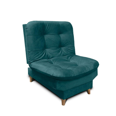 Silla Poltrona fendik Turquesa 80x90cm De Un Puesto Reclinable con Apoya Brazos - Sofas y Poltronas | Bylmo
