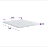 Sobrecolchón Topper King 200 cm Con memoria - Sobrecolchon | Bylmo
