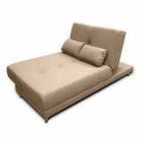 Sofá Cama Mariscal Camel 180x81cm De 3 Puestos Reclinable con Apoya Brazos - Sofas y Poltronas | Bylmo
