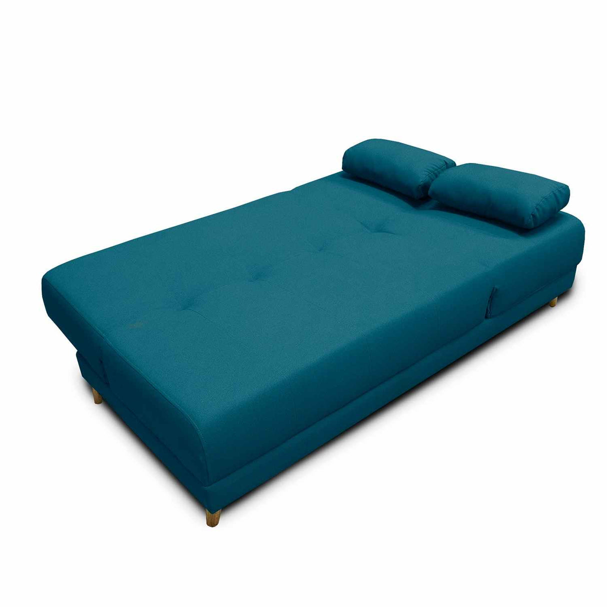 Sofá Cama Mariscal Turquesa 180x81cm De 3 Puestos Reclinable con Apoya Brazos - Sofas y Poltronas | Bylmo