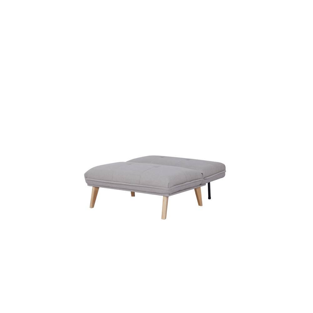Sofa Cama Milan Gris Claro 95 cm - Sofas | Bylmo