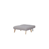 Sofa Cama Milan Gris Claro 95 cm - Sofas | Bylmo