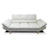 Sofá Galante Blanco Hueso 210x90cm De 3 Puestos sin Apoya Brazos - Sofas y Poltronas | Bylmo