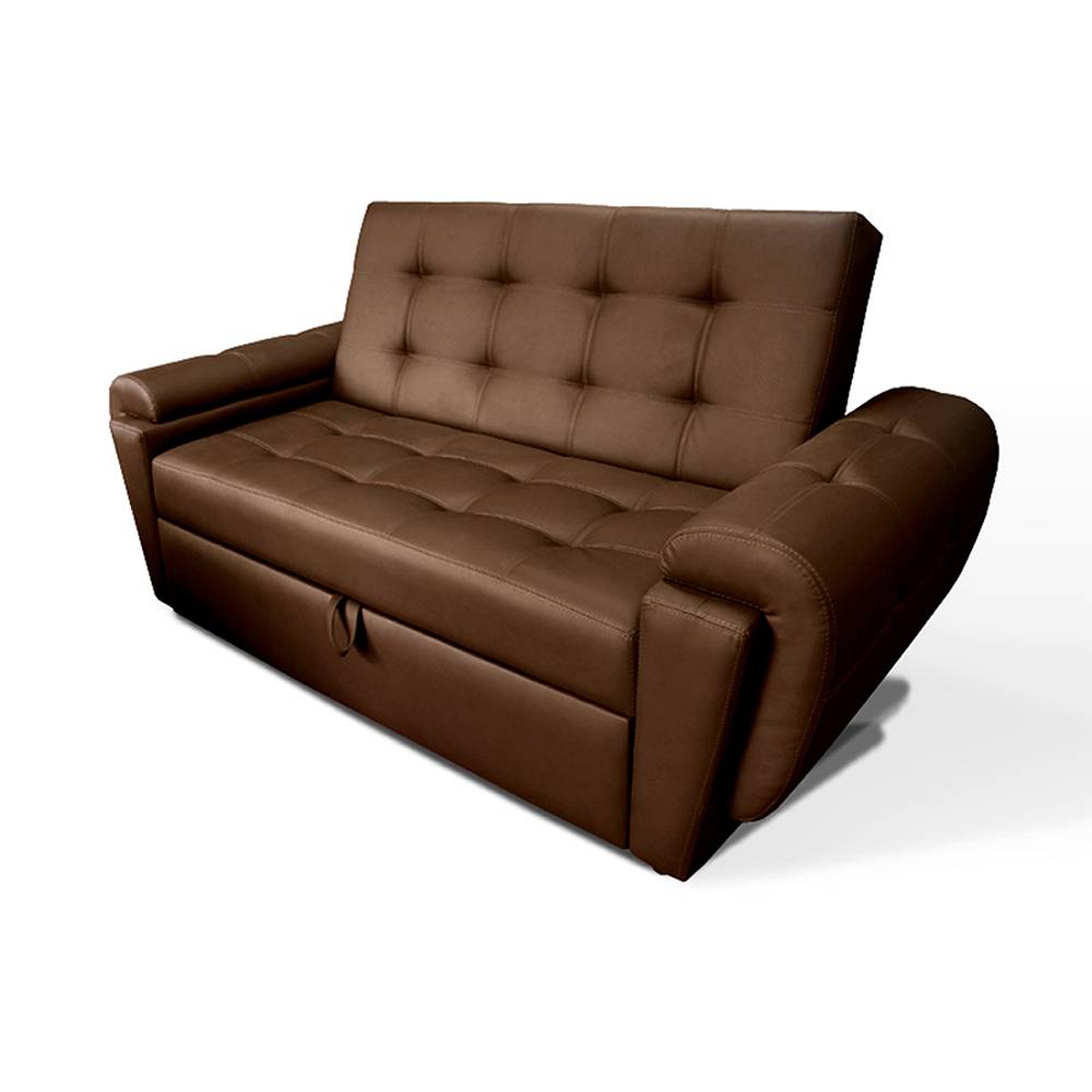 Sofá Cama Vignelli Cafe 185x85cm De 3 Puestos Reclinable con Apoya Brazos - Sofas | Bylmo