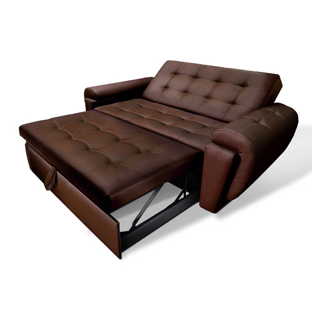 Sofá Cama Vignelli Cafe 185x85cm De 3 Puestos Reclinable con Apoya Brazos - Sofas | Bylmo