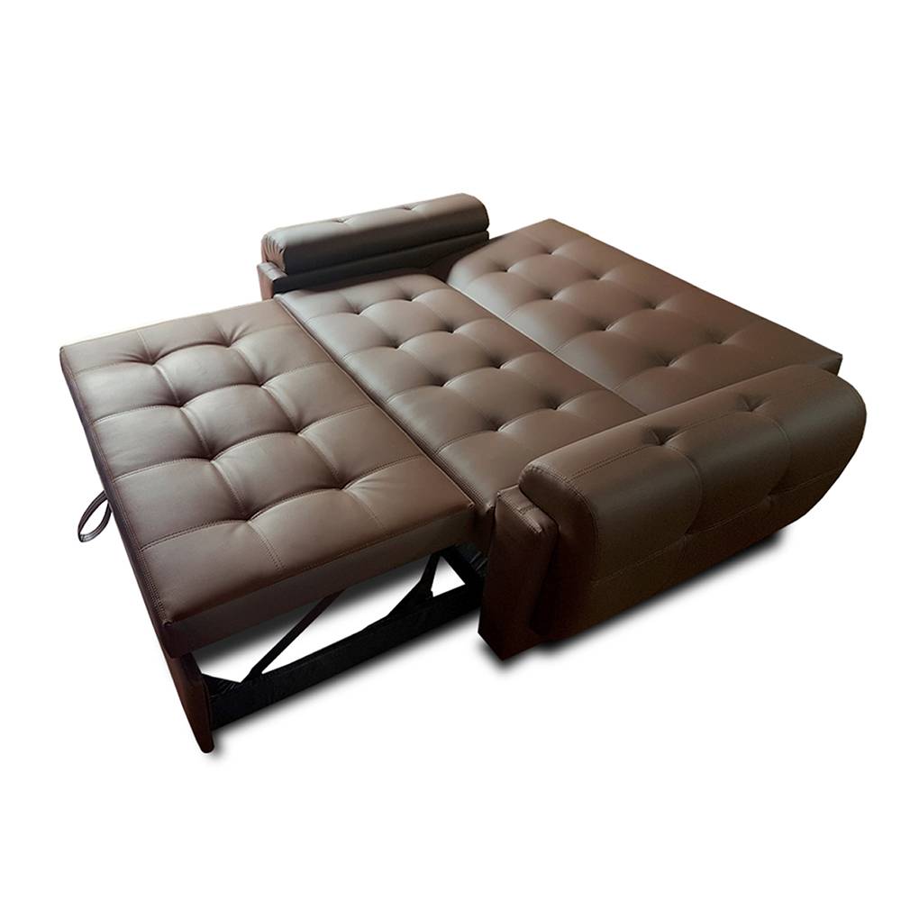 Sofá Cama Vignelli Cafe 185x85cm De 3 Puestos Reclinable con Apoya Brazos - Sofas | Bylmo