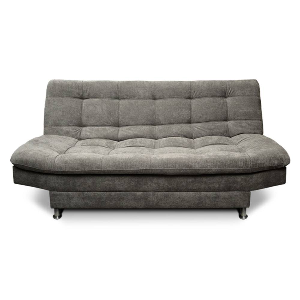 Sofá Cama Carvallo Gris 185x90cm De 3 Puestos Reclinable sin Apoya Brazos - Sofas | Bylmo