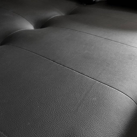 Sofá Cama Sabath Negro 180x81cm De 3 Puestos Reclinable sin Apoya Brazos - Sofas | Bylmo