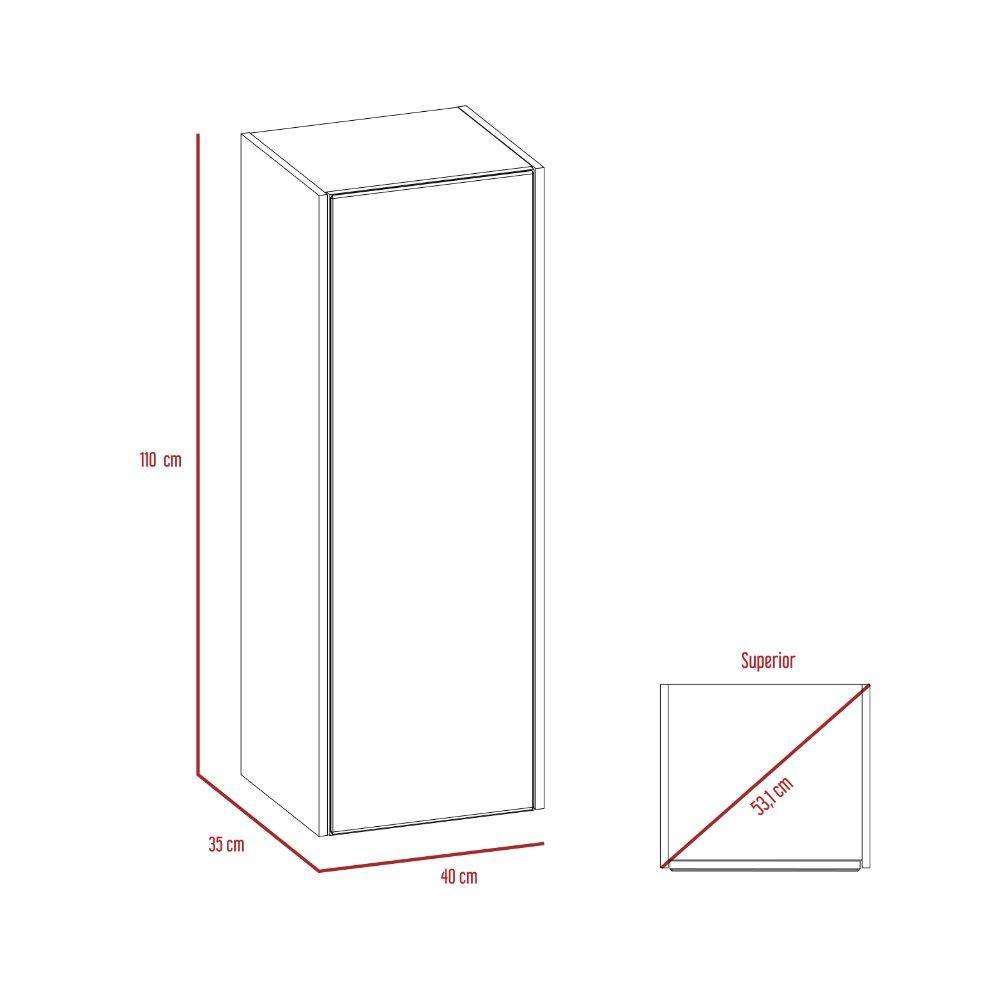 Gabinete Lice Duna 40 cm con Espejo - Gabinetes | Bylmo