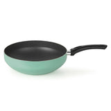 Wok Weeton Aluminio 28 cm Antiadherente Azul Aguamarina - Ollas y Sartenes | Bylmo