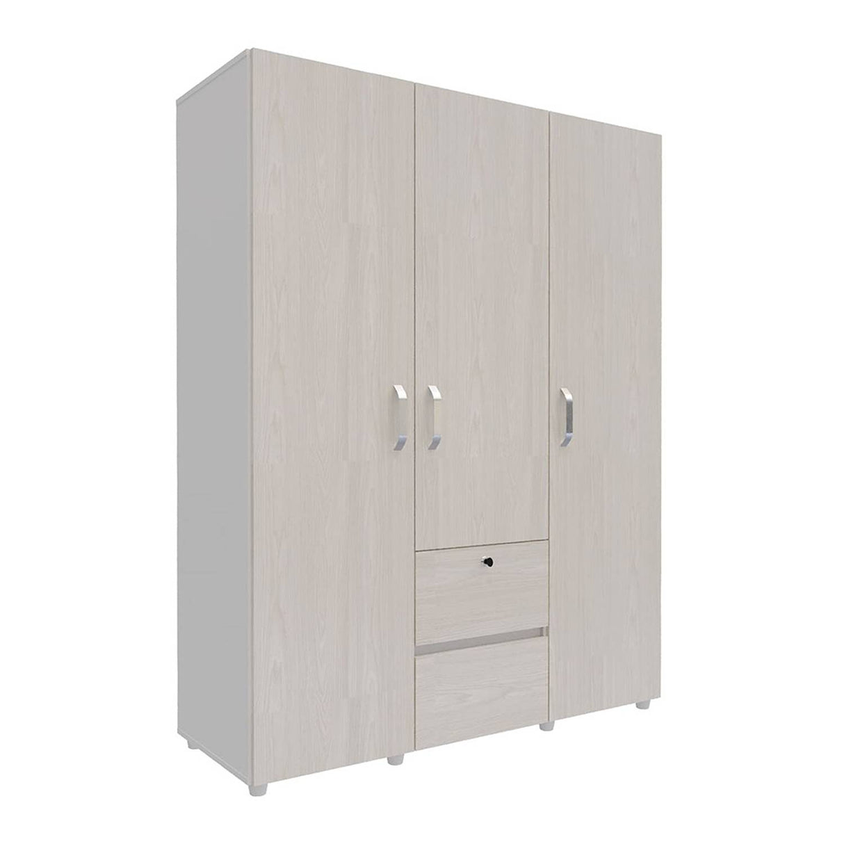 Closet Safa Niebla 140x180cm con 4 Cajones con 3 Entrepaños - Closets | Bylmo