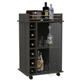 Bar Dukat Expreso 55x55cm sin Cajones y con Seis Portabotellas - Bares | Bylmo