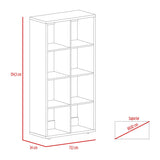 Biblioteca Tanger Doble Duna 73 cm con Entrepaños - Bibliotecas y Estanterías | Bylmo
