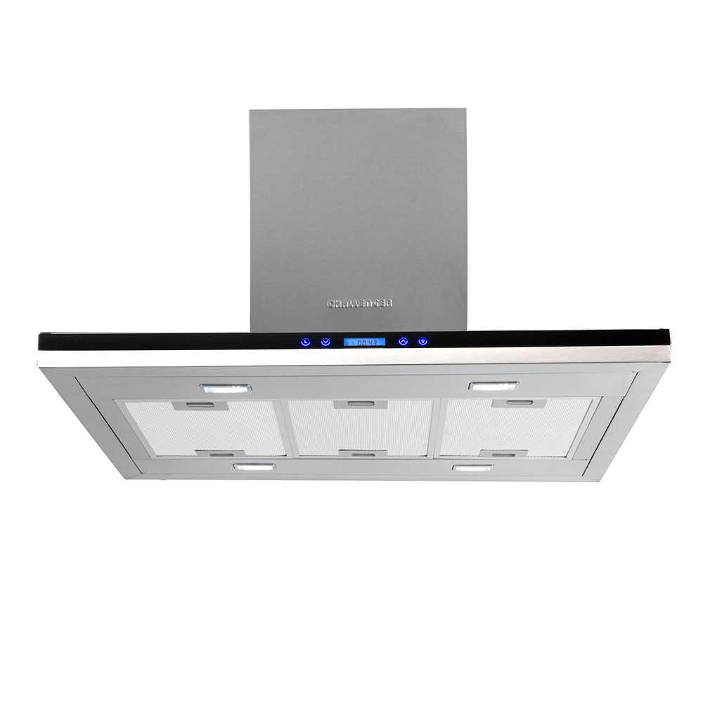 Campana Clasic 90 cm Acero Tipo Isla - Electrodomesticos | Bylmo