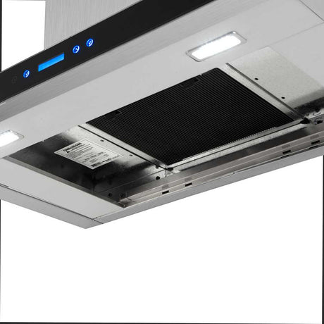 Campana Exclusive 76 cm Acero Tipo Península - Electrodomesticos | Bylmo