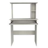 Centro de Computo Winsford Chantilly 80 cm con Biblioteca Superior - Oficina | Bylmo