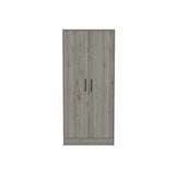 Closet Dinamarca Ceniza 80x180cm con 1 Cajones con 1 Entrepaños - Closets | Bylmo