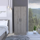 Closet Dinamarca Ceniza 80x180cm con 1 Cajones con 1 Entrepaños - Closets | Bylmo