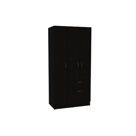 Closet Vegas Wengue 82x171cm con 1 Cajones con 4 Entrepaños - Closets | Bylmo