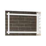 Espejo de Baño Broni Plateado 60x90cm Rectangular y con Iluminiación Led - Espejos Decorativos | Bylmo