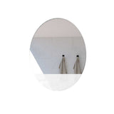 Espejo de Baño Ferrara Plateado 62x80cm Redondo y con Iluminiación Led - Espejos Decorativos | Bylmo