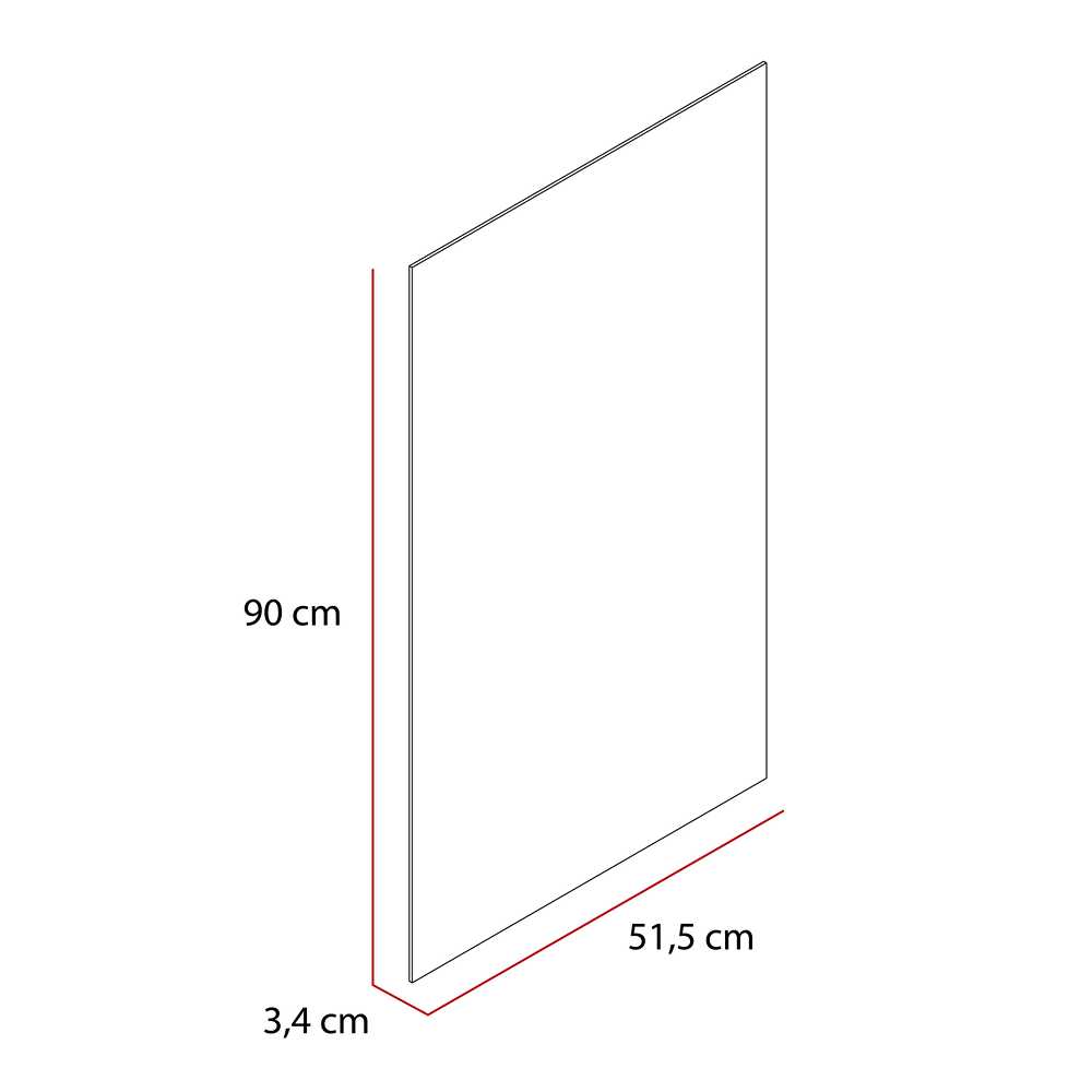 Espejo de Baño Garda Plateado 52x90cm Rectangular y con Iluminiación Led - Espejos Decorativos | Bylmo