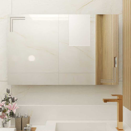 Espejo de Baño Iberia Plateado 70x110cm Rectangular - Espejos Decorativos | Bylmo