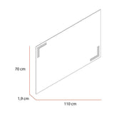 Espejo de Baño Iberia Plateado 70x110cm Rectangular - Espejos Decorativos | Bylmo