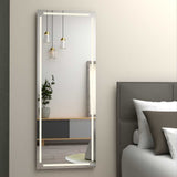 Espejo de Pared Lugo Plateado 45x130cm Rectangular sin Marco - Espejos Decorativos | Bylmo