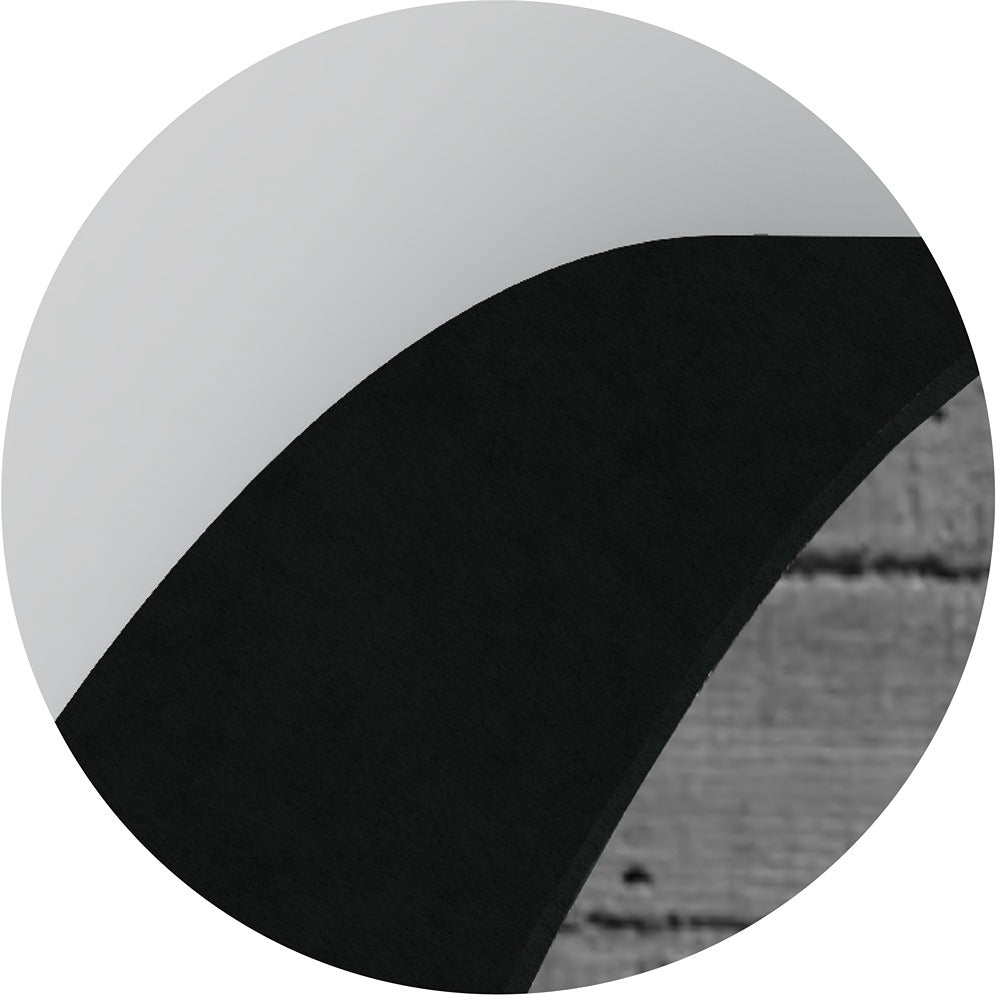 Espejo de Pared Lukman Negra 50x100cm Ovalado con Marco Metalico - Espejos Decorativos | Bylmo