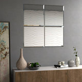 Set x 4 Espejos Malta Cuadrado 80 cm - Espejos Decorativos | Bylmo