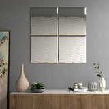 Set x 4 Espejos Malta Cuadrado 80 cm - Espejos Decorativos | Bylmo